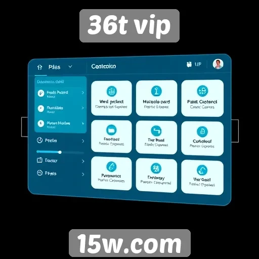 Funcionamento da interface do usuário no 36t vip